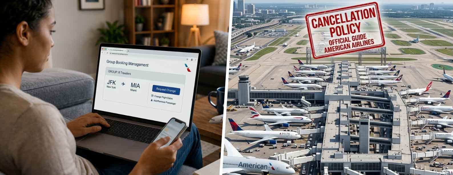 american-airlines-group-booking-change-cancellation-policy
